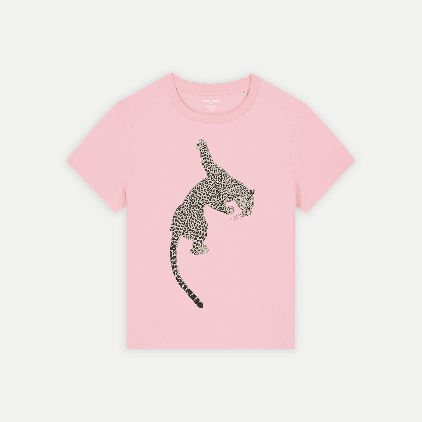 T-shirt Femme Panthère – Coton Bio Imprimé | Inspiration Sauvage