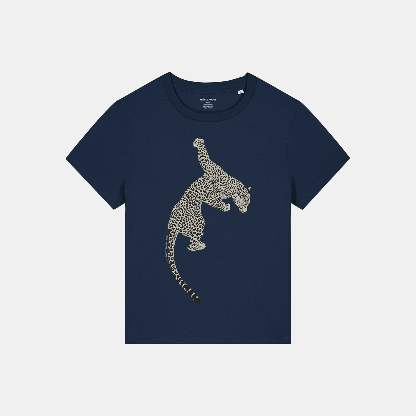 T-shirt Femme Panthère – Coton Bio Imprimé | Inspiration Sauvage