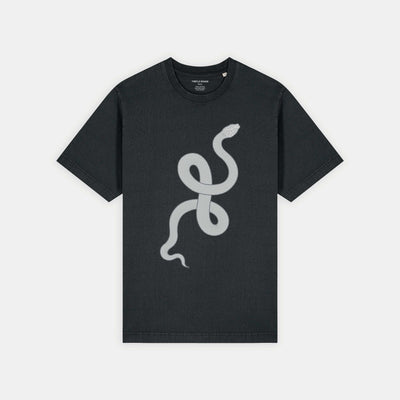 T-shirt Unisexe Serpent – Coton Bio Imprimé | Inspiration Sauvage