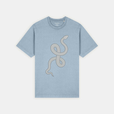 T-shirt Unisexe Serpent – Coton Bio Imprimé | Inspiration Sauvage